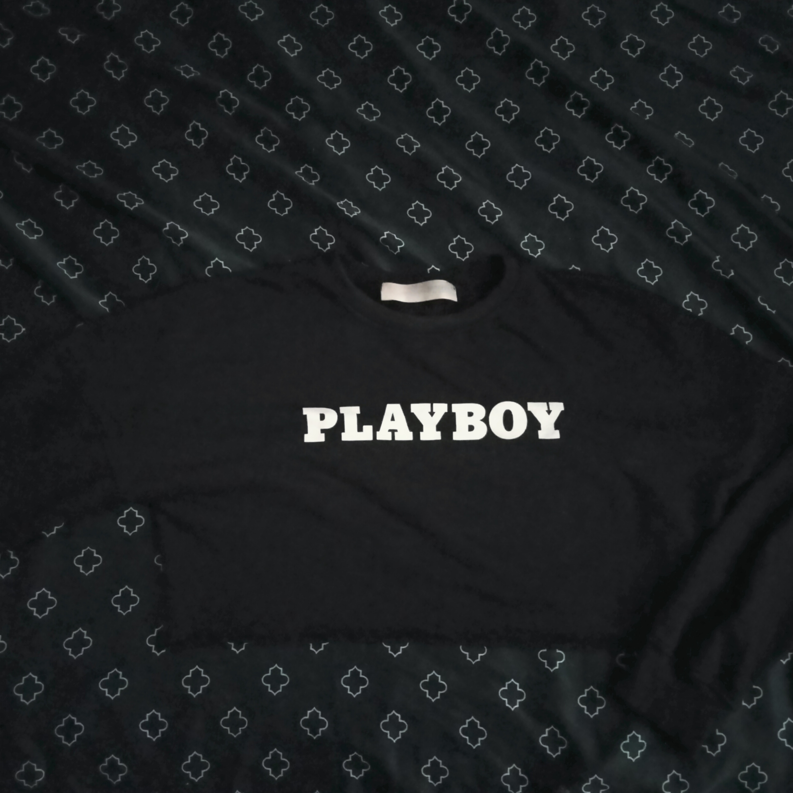 Playboy Black And White Logo Sweatshirt